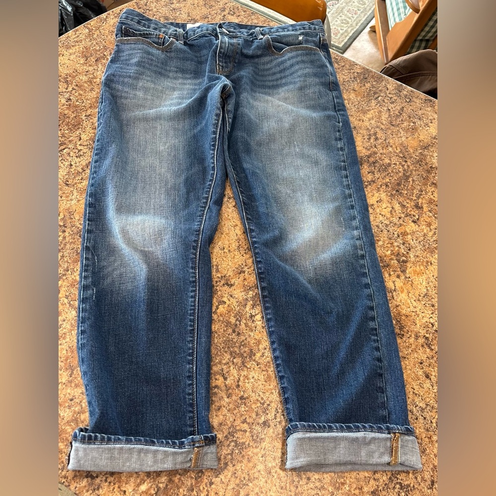 GAP Sexy Boyfriend Distressed Women’s Jeans, Loco Wash, 2014 Collection, 29 Reg